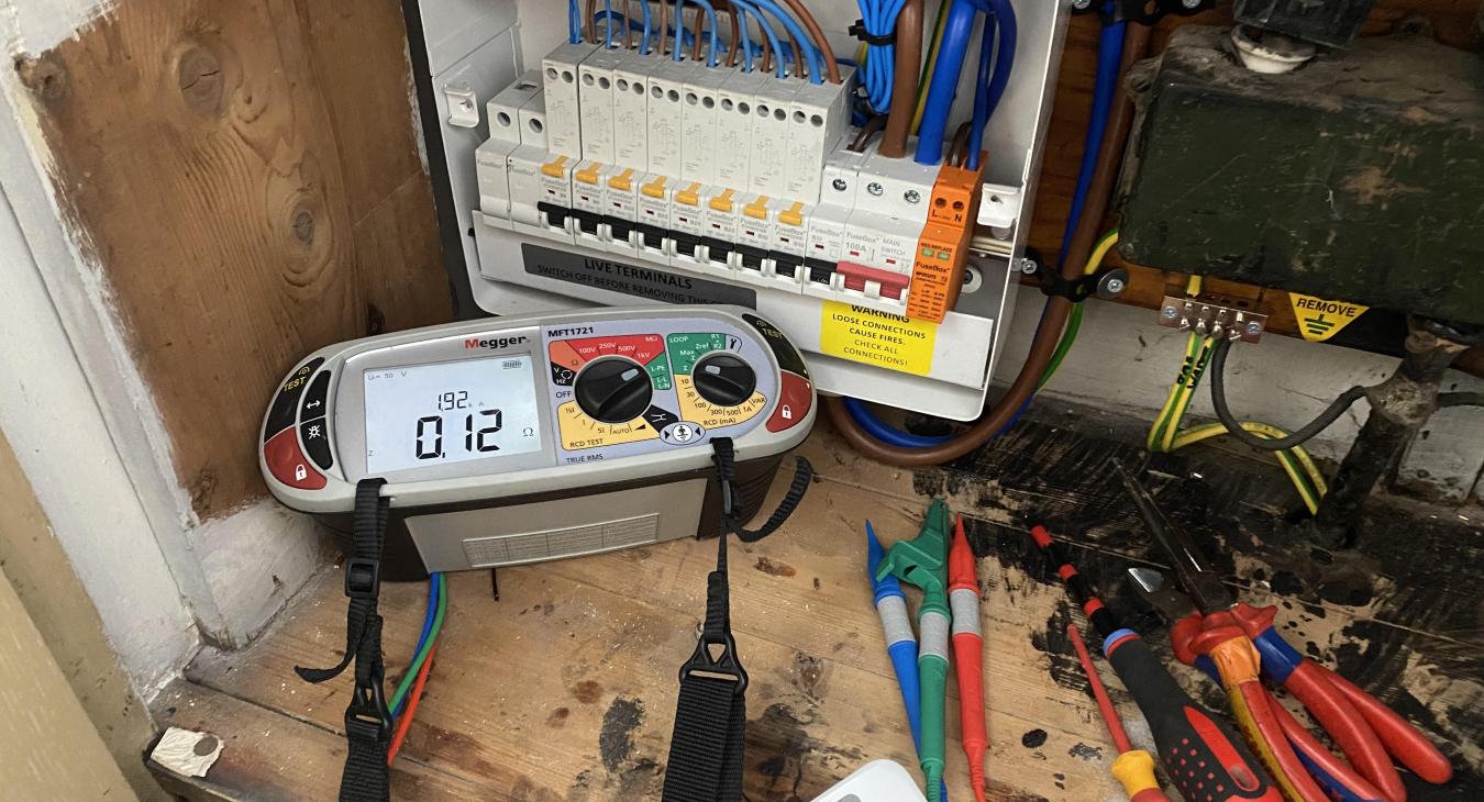 Electrical testing in Blackpool